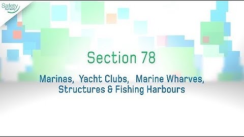 Section 78 (Marinas, Yacht Clubs, Marine Wharves...) - 2015 BC Electrical Code Change
