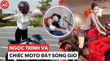 Bộ sưu tập xe của Ngọc Trinh tổng giá trị lên tới gần 40 tỷ đồng và chiếc moto "sóng gió"
