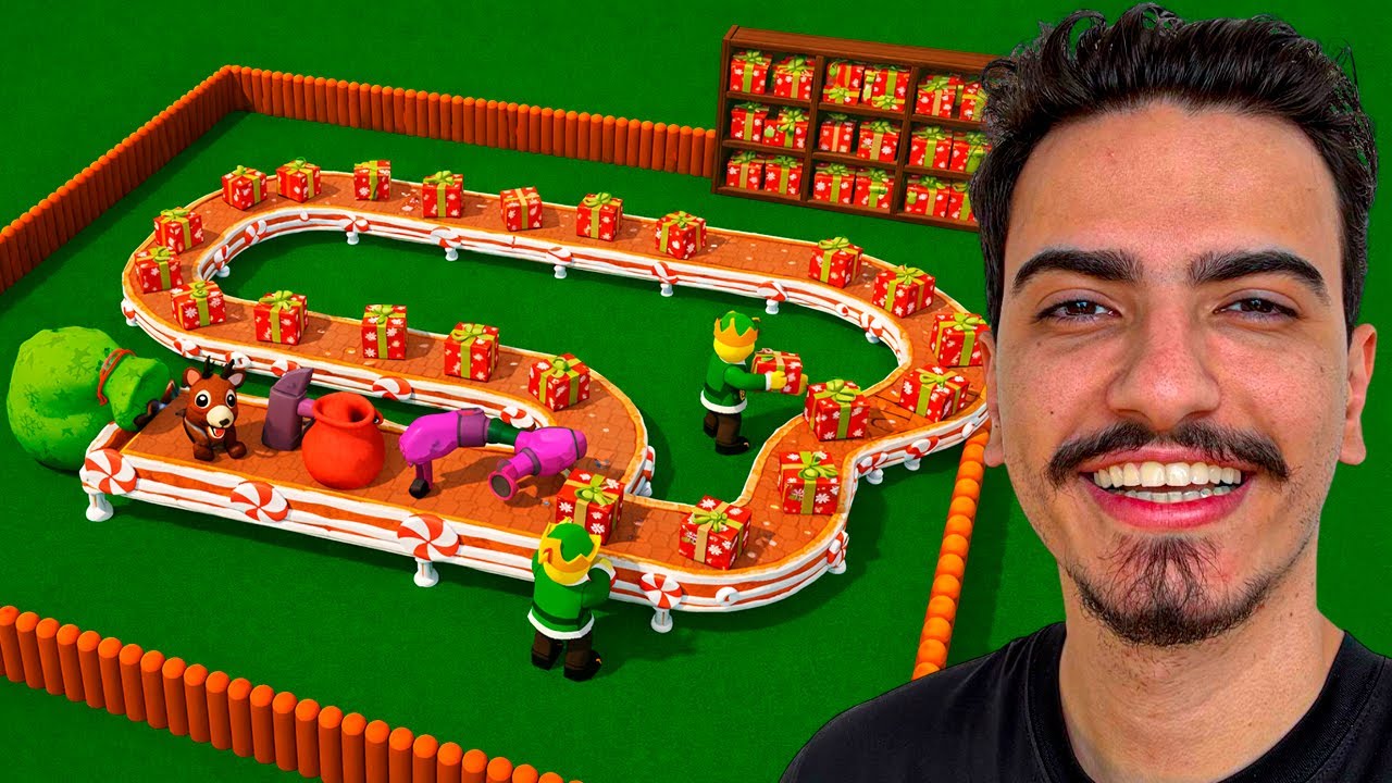 CRIEI UMA FÁBRICA DE PRESENTES DE NATAL NO 99 NOITES NA FLORESTA 🎁🎅