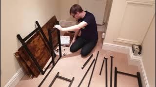 Gotta build (a desk) fast! - VASAGLE L-Shaped Computer Desk