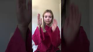 ASL II Unit 7 Double Letters Assignment