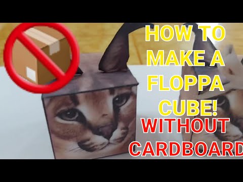 How To Make A Raise A Floppa Bingus Cube! Raise A #Floppa Irl #Bingus #Cube  #Tutorial #howto #roblox 
