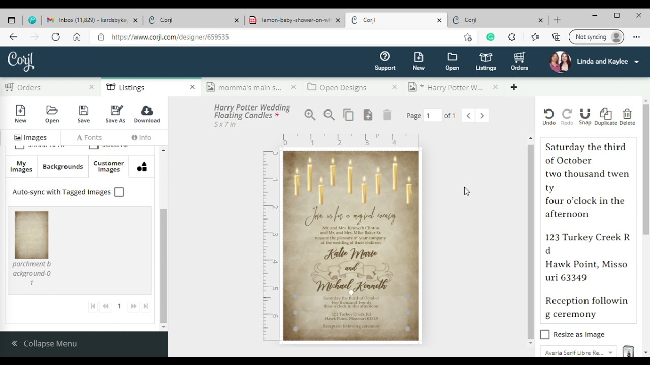 Magical Wedding Invitation DIY Tutorial