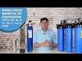 Whole House Water Filter Comparison - Triple Big Blue  Vs. 3M Vs. Gold Carb