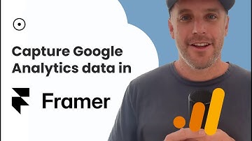 Capture Google Analytics data in Framer forms