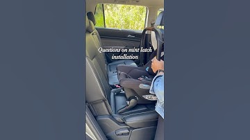 Our CPST is going to talk you through mint latch’s baseless infant car seat install! 🤗 #carseat