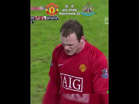 Manchester United vs Newcastle United EPL 07/08🔥