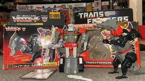Transformers generation one doublecross review. G1 complete collection monsterbot box twinferno