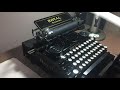 1910 Royal Model 1 Standard &quot;Flatbed&quot; typewriter