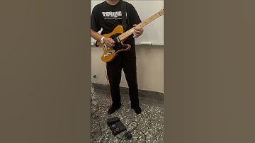 Wednesday night C major idea and jam practice on 2020 Squier affinity tele with Zoom G1Xon part 1