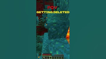 POV - WORLD Getting Deleted Part 6 #minecraft #trendingshorts #shorts
