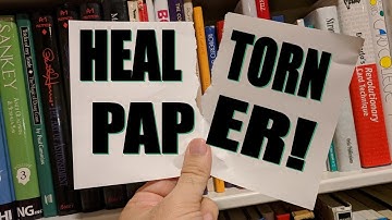 Easy Magic Trick Tutorial: The Torn & Restored Napkin