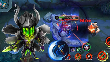 15 kill | Argus best build berserker fury item /MLBB