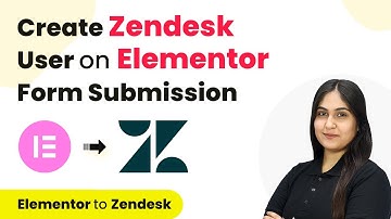 How to Create Zendesk User on Elementor Form Submission | Elementor to Zendesk