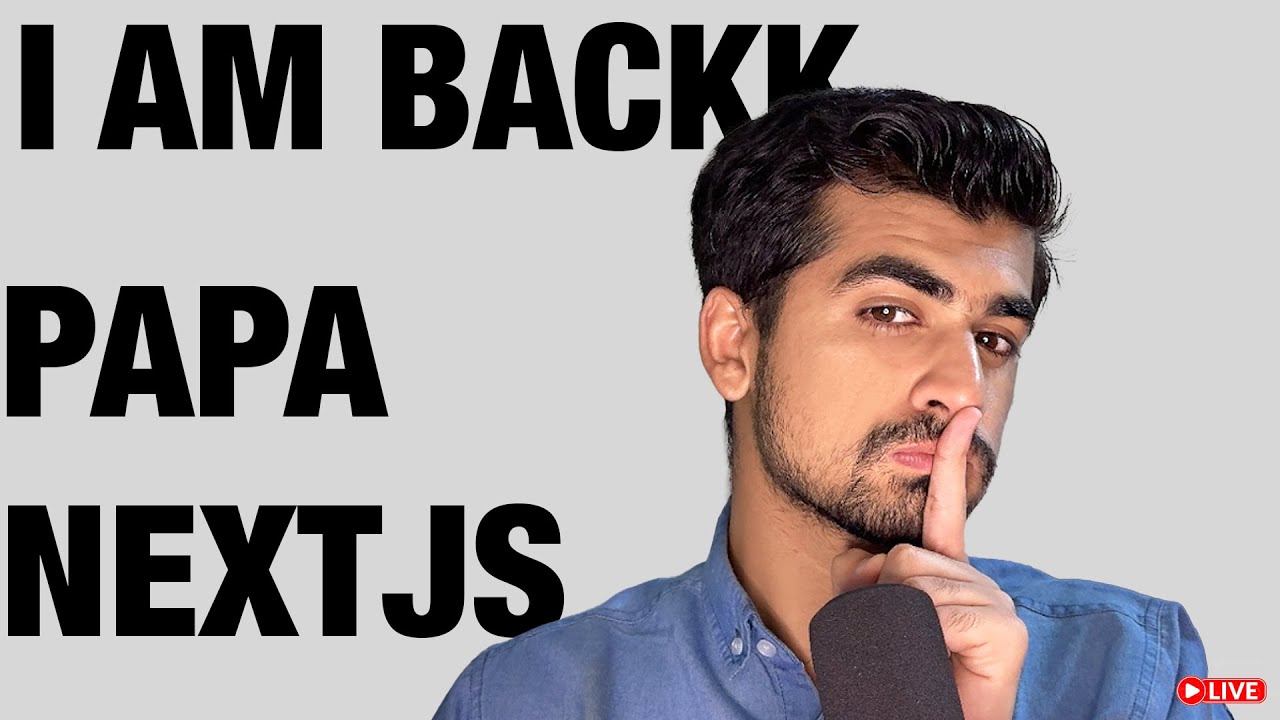 🚨PORTFOLIO REVIEWS | NEXTJS LIVE STREAM | SEND YOUR PROJECTS 🚨 - YouTube