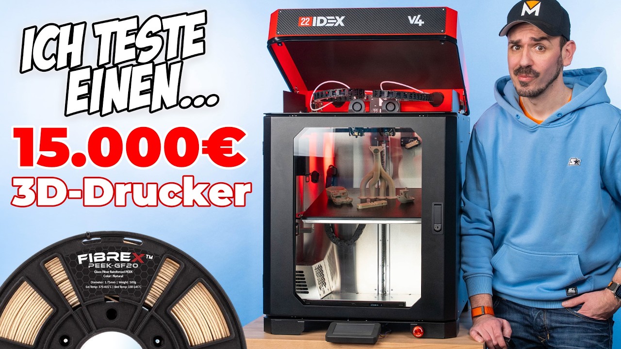 15.000€ für PEEK?! – Visionminer 22 IDEX V4 im Praxistest