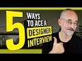 5 Ways To Ace a Designer Interview - Interviewing Tips for Graphic Designers and Creative Pro's