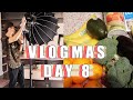 VLOGMAS DAY 8 | BEAUTY FILMING, GROCERY HAUL