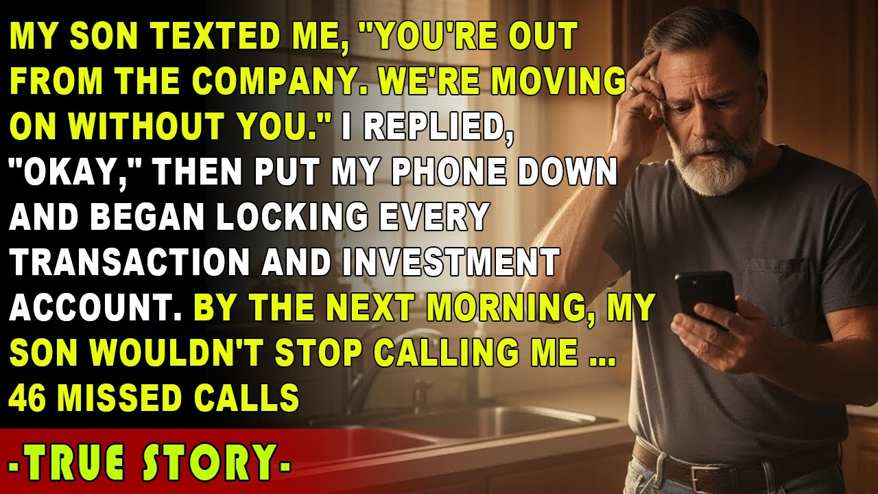 My son texted me “Don’t come back”, by morning, 46 missed calls and they lost everything