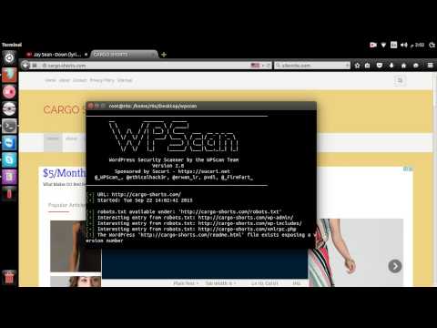 Hack Wordpress using wpscan