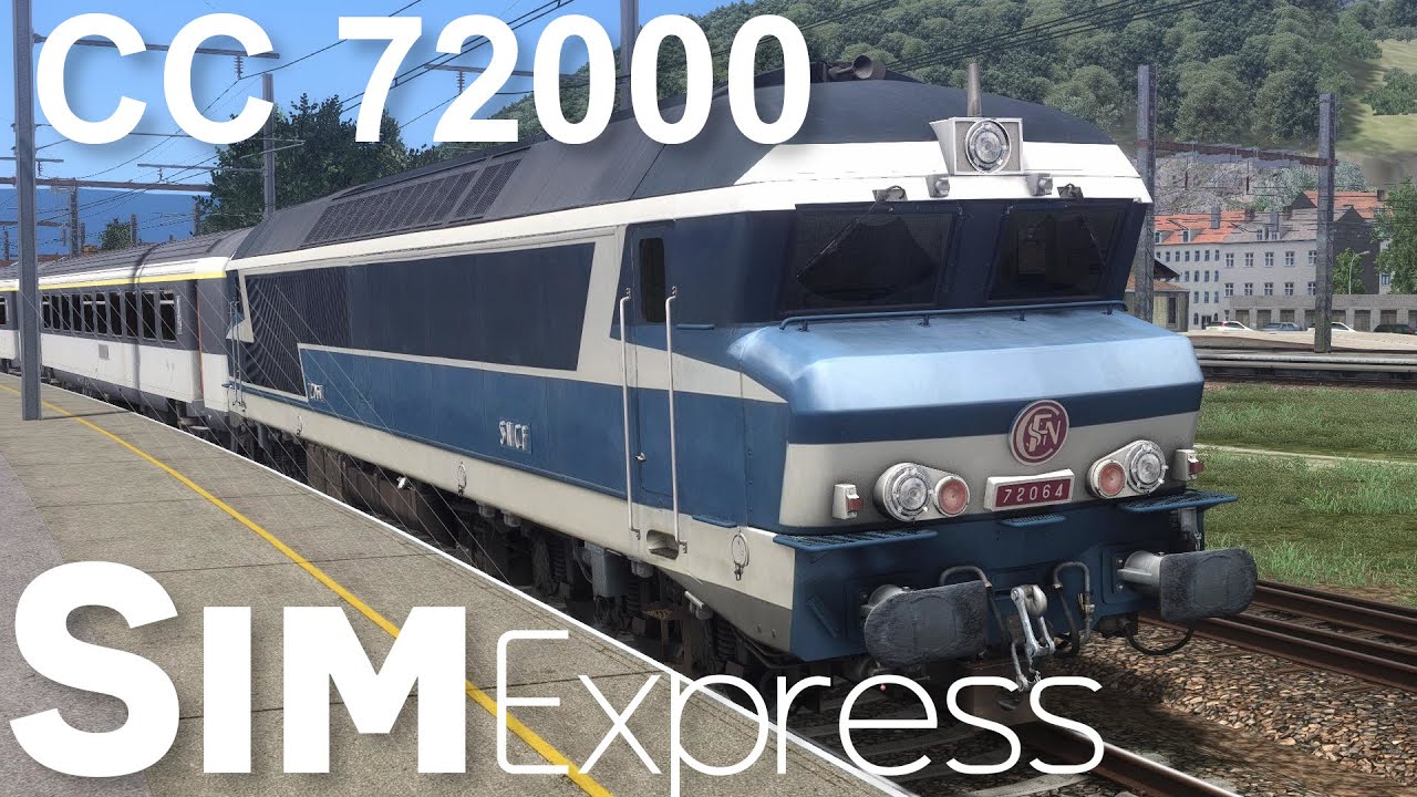 CC72000 SimExpress - Présentation de la toute première locomotive diesel de SimExpress