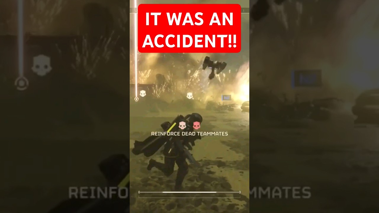 IT WAS AN ACCIDENT!! 