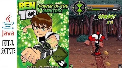 BEN 10 POWER OF THE OMNITRIX - Java Game (Full Gameplay No Commentary)