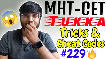 MHT-CET 2021🔥| Tricks For Mathematics❣️| Tricks & Cheat Codes #229 [Course Details In Description]