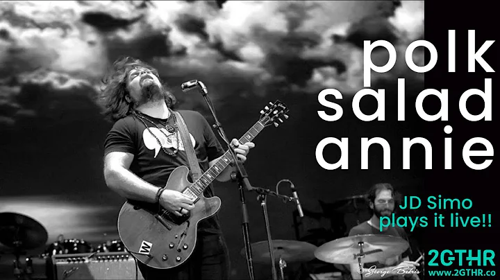 JD Simo Blues Guitar!  Polk Salad Annie covered by...