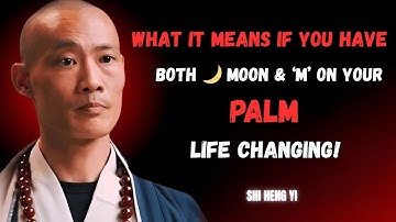 What It Means If You Have Both 🌙 Moon & ‘M’ on Your Palm — Life Changing! - Shi Heng Yi