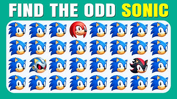 Find the ODD One Out - Sonic the Hedgehog 3 Edition 🎬🦔💙40 Levels Quiz | Easy, Medium, Hard