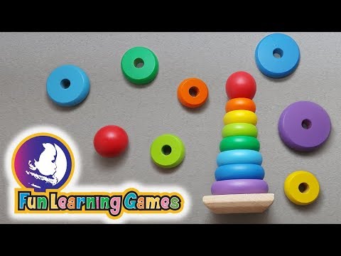 melissa & doug rainbow stacker