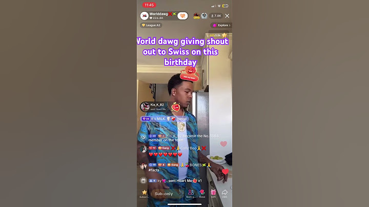 World dawg give Swiss Lee shout out