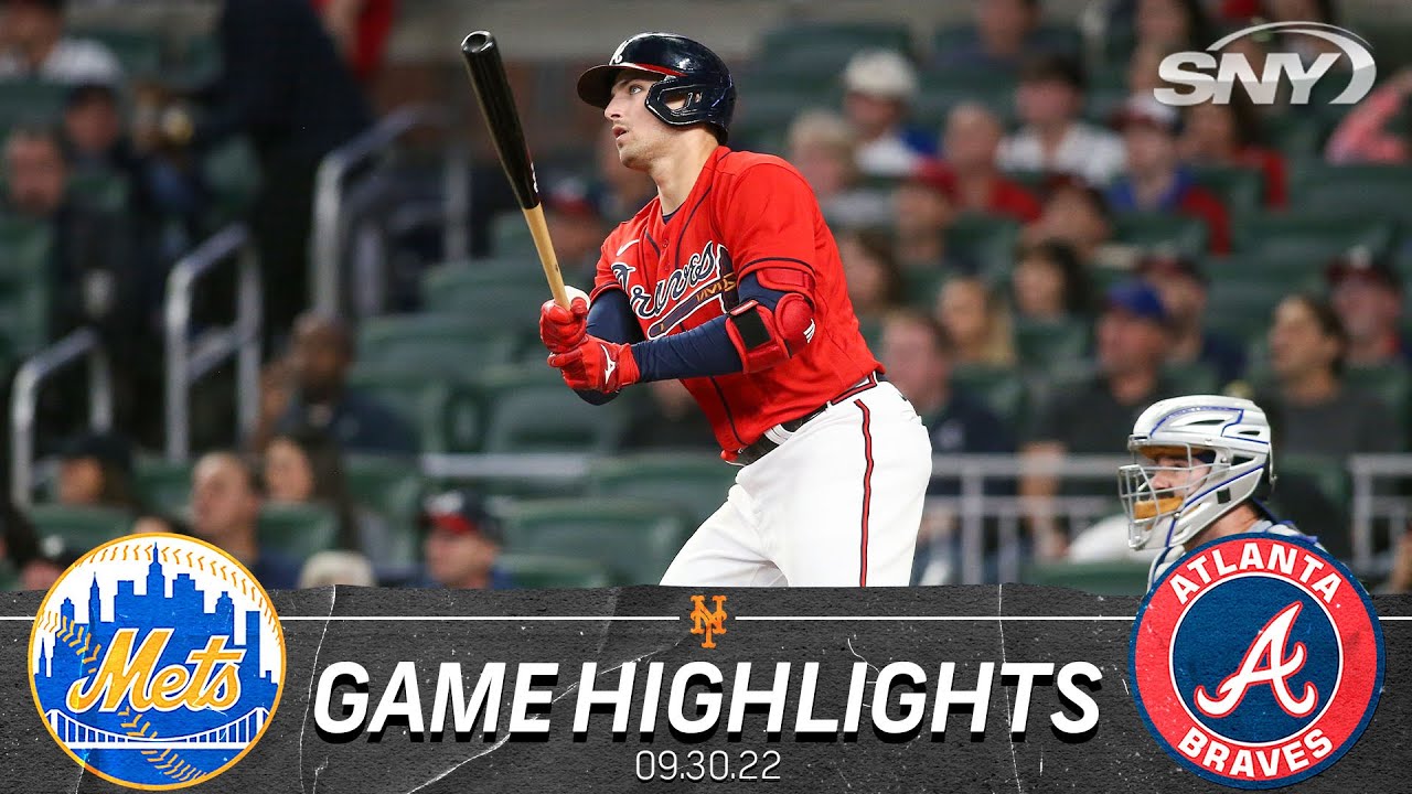 Mets vs Braves Highlights: Jacob deGrom touched up for three solo HRs in  loss as Braves pull even 