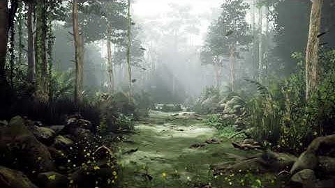 Unreal Engine 4 test V - The Forest