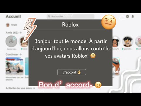 POV: Roblox contrôle ton avatar.. 😬💗