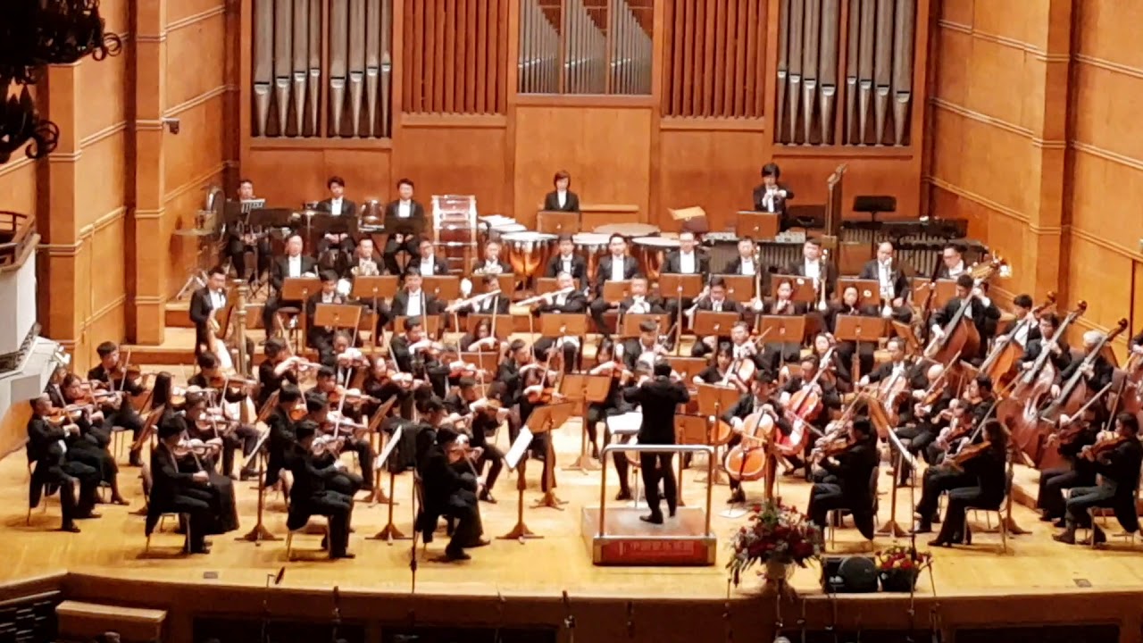 Chinese orchestra - Bulgaria Hall, Sofia