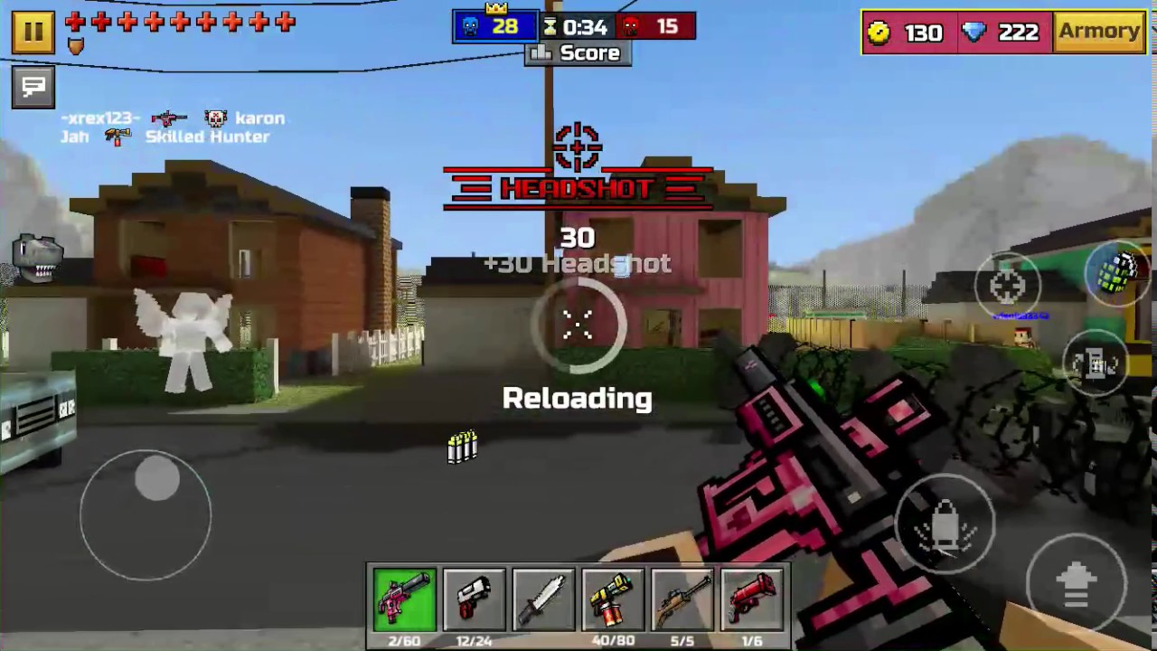 PIXEL GUN 3D CASANOVA GAMEPLAY