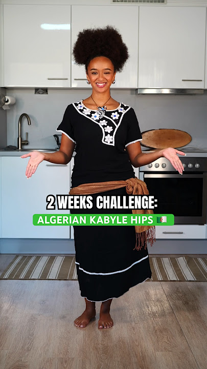 2 WEEKS CHALLENGE: ALGERIAN KABYLE HIPS 🇩🇿 #dance #inesouqs #kabyle