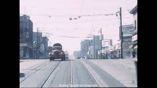 A drive through Vancouver in 1950
