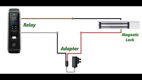 VIRDI AC2100 PLUS Access control door lock full installation