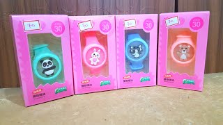 Unboxing and Review of Cartoon Characters LED Light Bracelets for kids gift