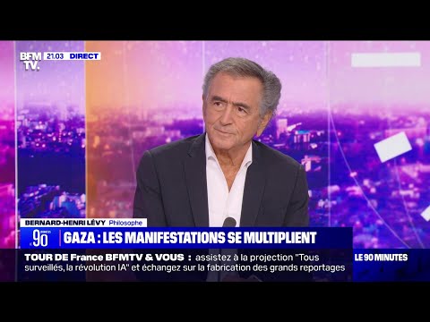 Bernard-Henri Lévy - BFMTV 90 Minutes : Israël, Hamas, Palestine & LFI (29 mai 2024)