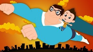 Superhero Song | Original Song Nursery Rhymes | Kids Songs | Kids Tv Cartoon Videos For Toddlers