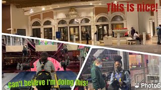 FIRST NIGHT IN VEGAS!!| VENETIAN RESORTS ROOM TOUR| ZIPLINE WITH US!! by theknightlife922 220 views 3 years ago 35 minutes