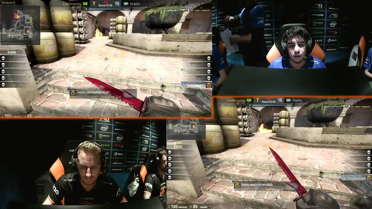 Fnatic winning moment vs LG