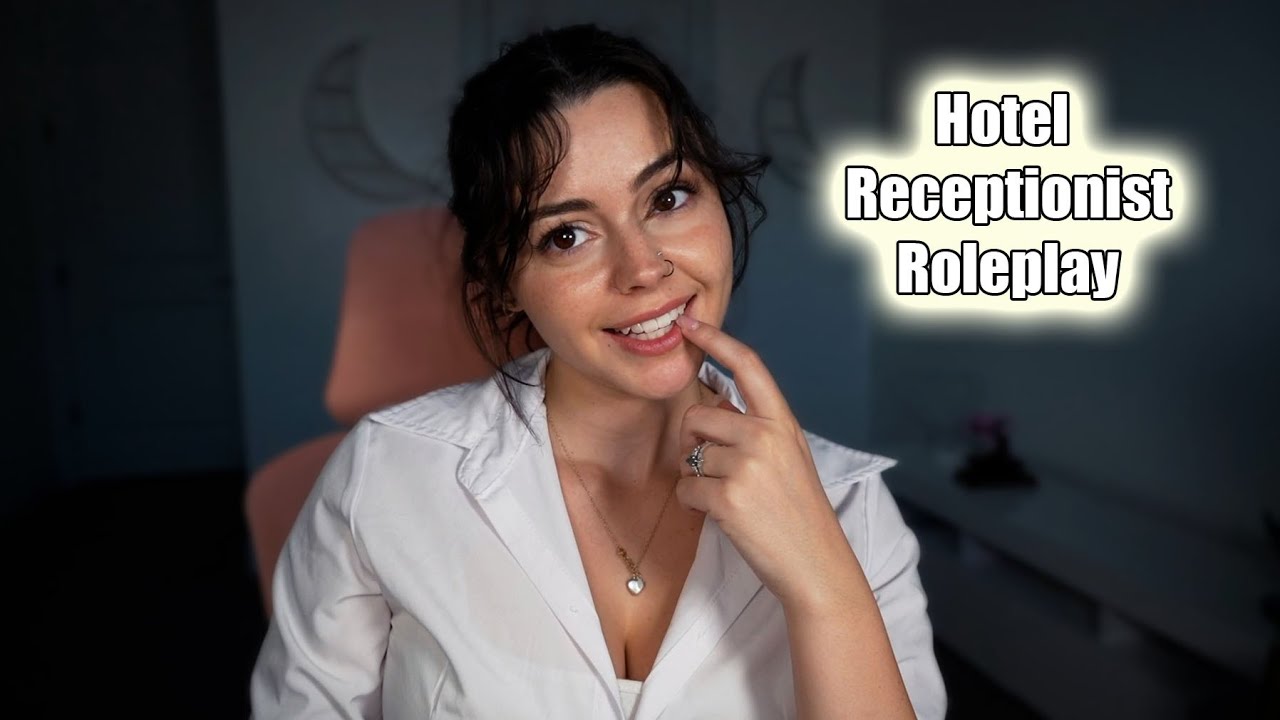 Hotel Receptionist Checks You In ASMR | Flirty Roleplay With Boston Accent