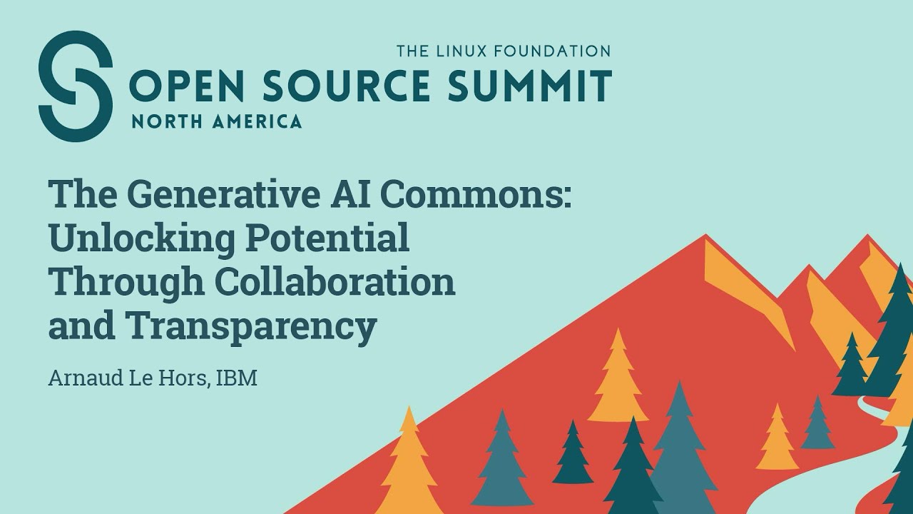The Generative AI Commons: Unlocking Potential Through Collaboration and Transpare... Arnaud Le Hors
