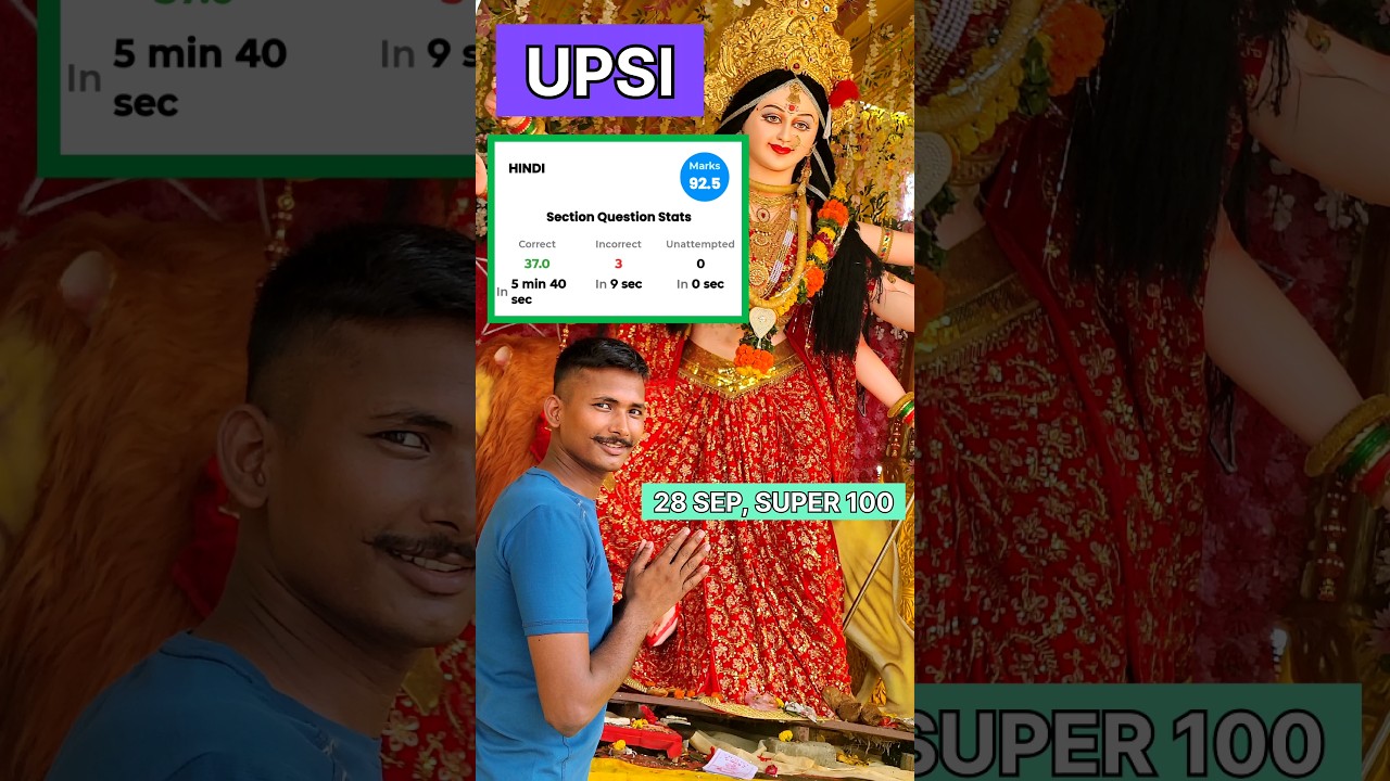 28 SEP SUPER 100 UPSI mock test।। Mock Analysis ।। 