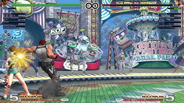 Kof XIV Ralph reset into a meaty